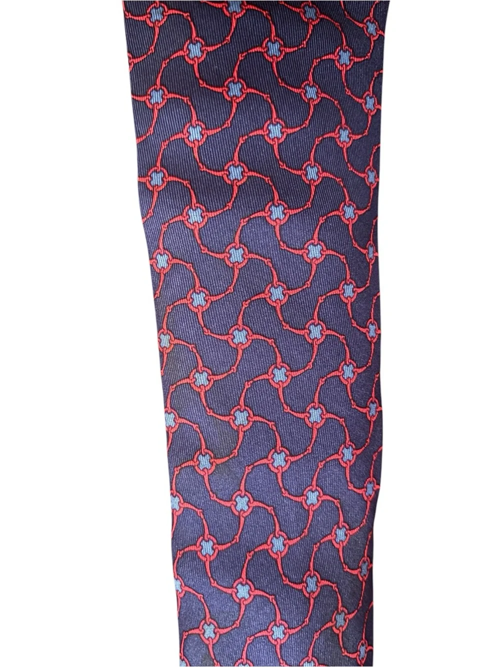 HERMÈS silk tie